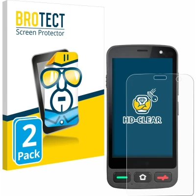 Afbeelding van BROTECT Screenprotector voor Brondi Amico Pocket Folie Beschermfolie transparant (2 Stuks)