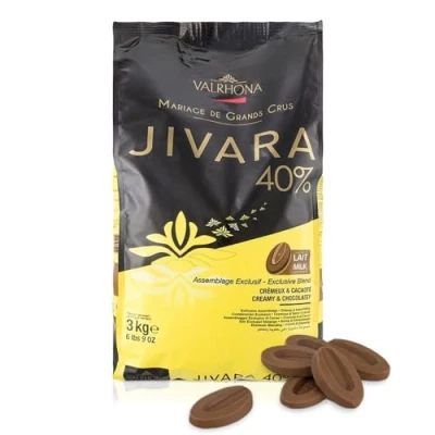 Afbeelding van Fèves Jivara Chocolat au Lait 40% 3kg