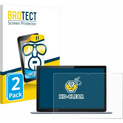 Afbeelding van BROTECT Screenprotector voor Lenovo IdeaPad Duet 5i Gen 8 12&quot; Folie Beschermfolie transparant (2 Stuks)