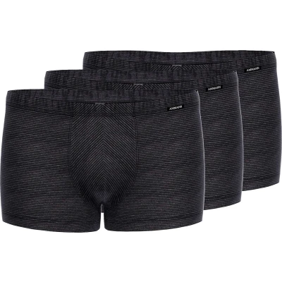 Afbeelding van Ammann 3ER PACK Retro Onderbroeken, Heren, Maat: Medium, Anthrazit