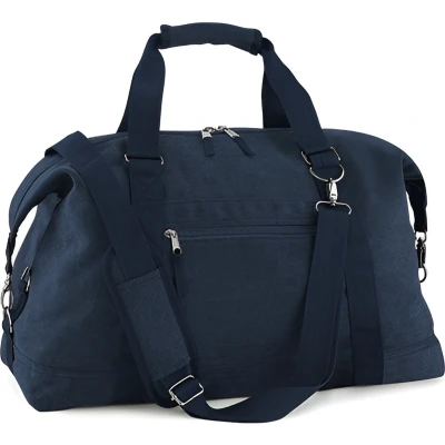 Afbeelding van BagBase Wijnoogst Canvas Weekender Weekendtas BG650 Reistas reisbagage Oxford marine