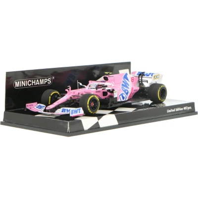 Afbeelding van BWT Racing Point F1 Team Mercedes RP20 #18 3rd Place Italian GP 2020 1:43 Minichamps