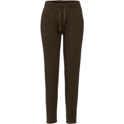 Afbeelding van ESSENZA Mila Uni Lange Broek Darkest brown S