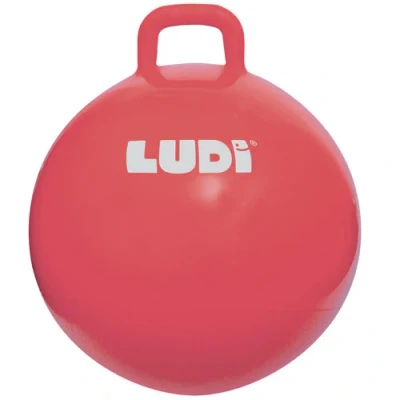 Afbeelding van Ludi skippybal rood 55 cm