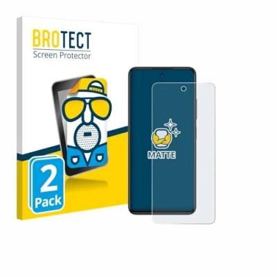Afbeelding van BROTECT Screenprotector voor ZTE Blade A75 4G Folie Beschermfolie matte (2 Stuks)