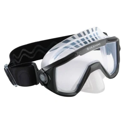 Afbeelding van US DIVERS Unisex volwassenen Avila 2.0 LX Paradise Snorkeling, zwart en donkergrijs, L