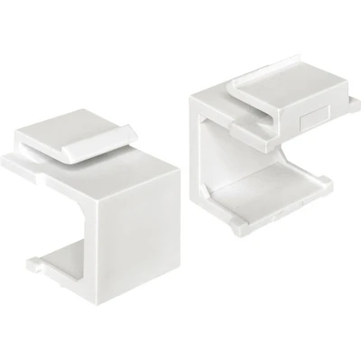 Afbeelding van Delock 86314 Keystone afdekking wit 4 stuks