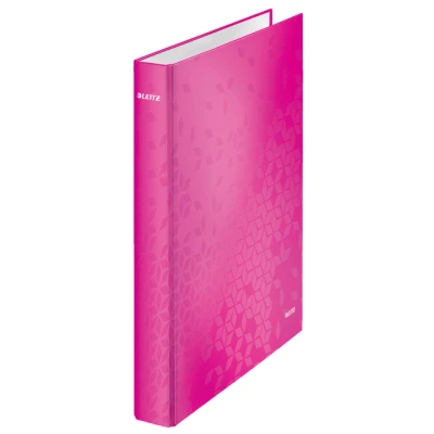 Afbeelding van Leitz 42420023 ringband ringbanden (roze, A4, 275 x 318 40 mm)