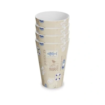 Afbeelding van Glazenset Versa Seaside Polyethyleen RPET 4 Onderdelen