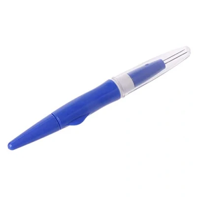 Afbeelding van VOANZO Mini Vilten Handvat Houder met 3 Naalden Wol Vilt Borduurwerk Craft Tool (Blauw)
