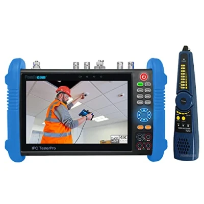 Afbeelding van IP Camera Tester IPC 9800MOVTADHS Plus Multifunctionele Analoge 7 Inch IPS Touchscreen Monitor 8MP SDI TVI AHD CVI TDR OPM VFL POE WIFI 4K H.265 HDMI CCTV met Volledige