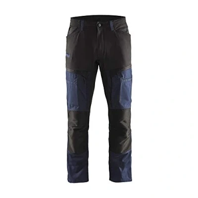 Afbeelding van Blaklader 1456 Service Werkbroek Stretch Donkerblauw/Zwart
