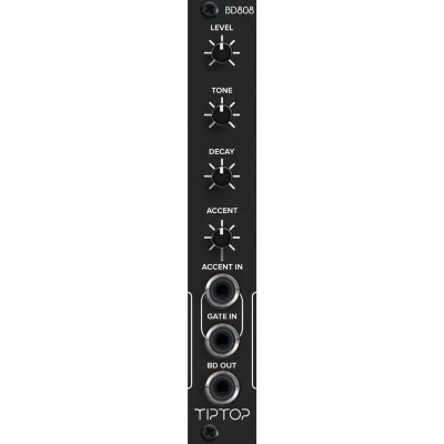 Afbeelding van Tiptop Audio BD808 Black Drum modular synthesizer
