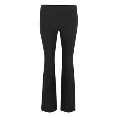 Afbeelding van Joy Sportswear Nita vrijetijdsbroek voor dames, comfortabele joggingbroek met rechte pijpen en onderhoudsvriendelijk stretchmateriaal, perfecte pasvorm dagelijks gebruik (korte maat), blauw