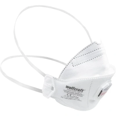Afbeelding van Wolfcraft Stofmaskers Met ventiel FFP3 2 stuks 4949000