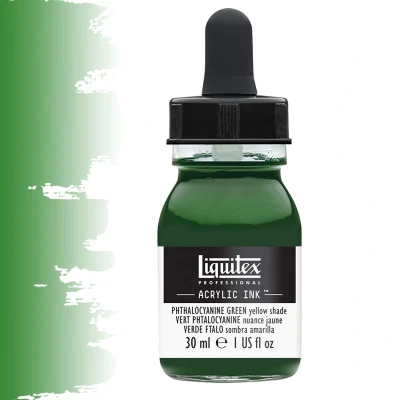 Afbeelding van Liquitex Professional Acryl Ink! Phthalocyanine Green Yellow Shade 30ml 319 4260319