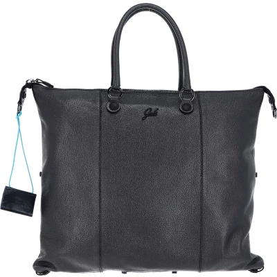Afbeelding van Gabs Leren Schoudertas G3 Plus Ruga Metal Shoulderbag Montenegro Antraciet