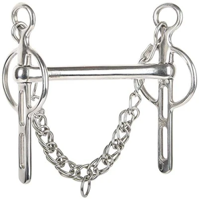 Afbeelding van Harry&#039;s Horse Liverpoolstang 2 sleutelgaten 15mm 11.5 RVS