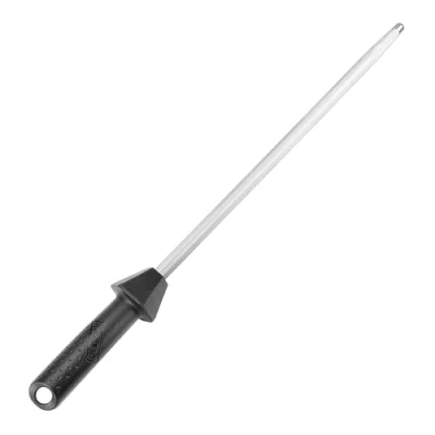 Afbeelding van Sharpeak Totaal 45 cm/Staaflengte 30 cm Slijpstaal Messenslijpers met ingebouwde slijphoekgeleiders, Honer voor keukenmessen, messenslijper, gemagnetiseerde aanzetstaalstaaf HRC meer dan 65