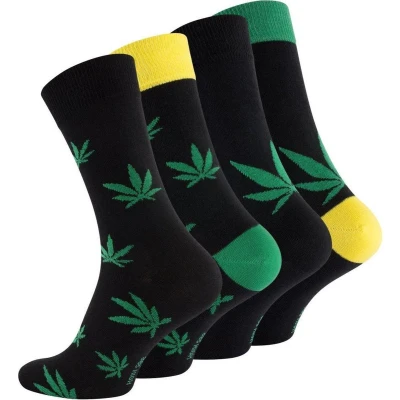 Afbeelding van Vincent Creation® herensokken &quot;365 HIGH&quot; wiet/ cannabis 43/46