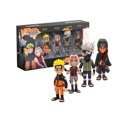 Afbeelding van Minix Naruto Shippuden 4 stuks verzamelfiguur 7 cm (Naruto, Kakashi, Itachi, Sakura)