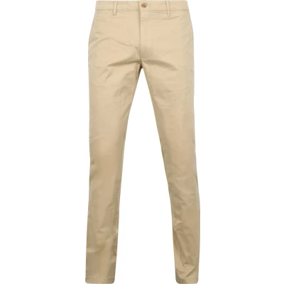 Afbeelding van Suitable Chino broek Plato Ecru Maat 102 Heren Mannen broeken