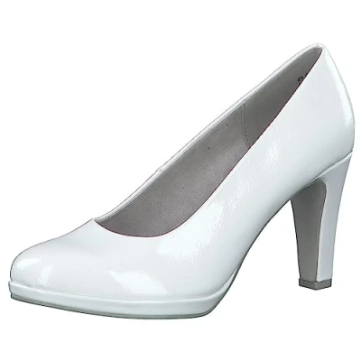 Afbeelding van MARCO TOZZI Pumps by Guido Maria Kretschmer 2 22412 41 dames, White Patent 2023, 40 EU