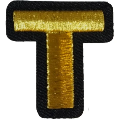 Afbeelding van Fjesta© Oeteldonk embleem Gouden letter T