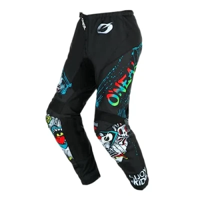 Afbeelding van Oneal Element Rancid zwart/veelkleurige motorcrossbroek, zwart veelkleurig, afmeting 40 voor man