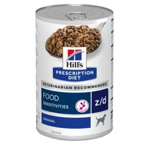 Afbeelding van Hill&#039;s Prescription Diet Z/D sensitivities hondenvoer 12x 370g