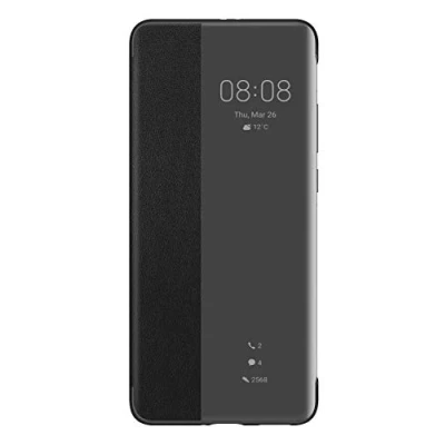 Afbeelding van Smart View Flip Case Huawei P40 Pro hoesje Zwart