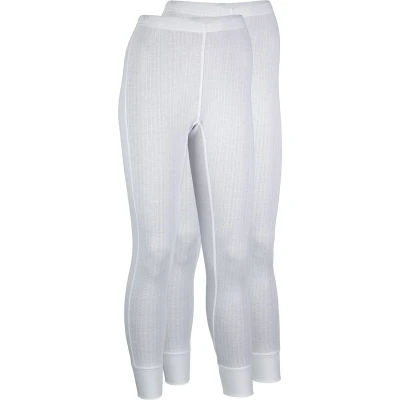 Afbeelding van Avento Thermobroek Dames 2 Pack Wit Maat 38