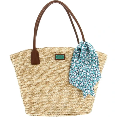 Afbeelding van Mandarina Duck Seashell, Straw Bag voor dames, Lapis, eenheidsmaat, Eén maat