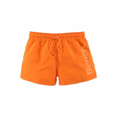 Afbeelding van Bench. Zwemshort met logo opschrift opzij