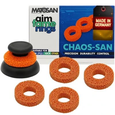 Afbeelding van MatoSan® AIMFAME Precisie Ringen PS5 Doel Assist PS4Assist Controle PS4 voor Controller, XBOX Serie S X Accessoires PlayStation 5 Controller Scuff ChaosSan 120/200