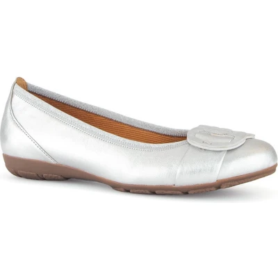 Afbeelding van GABOR 64.163.61 Ballerina zilver maat 7