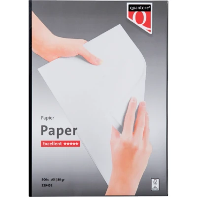 Afbeelding van Kopieerpapier Quantore Excellent A3 80gr wit 500vel
