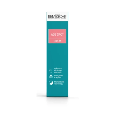 Afbeelding van Remescar Age Spot Serum tegen Ouderdomsvlekken, Ouderdomsvlekken verwijderen Crème met bakuchiol, pigmentblokkerende suikers en aminozuur, Klinisch bewezen Hyperpigmentatie om pigmentvlekken te verwijderen, 30ml