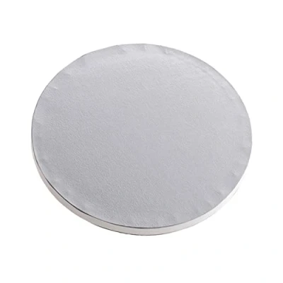 Afbeelding van Dekora Wit Kartonnen Rond Taartplateau Diameter 40 cm