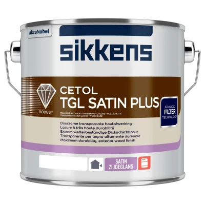 Afbeelding van Sikkens Cetol TGL Satin Plus Lak 2,5 liter Mengbaar