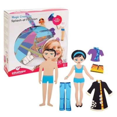 Afbeelding van Edushape Badspeelgoed Magic creations mode, fashion set