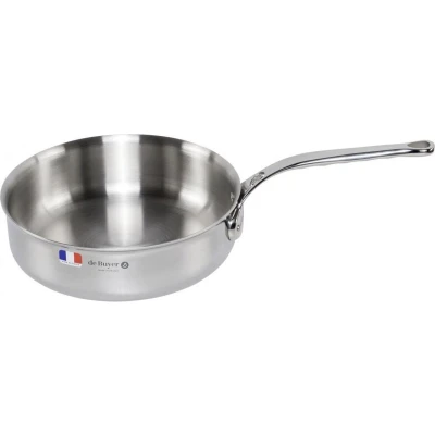Afbeelding van De Buyer Affinity sauteuse Ø24 cm Metallic