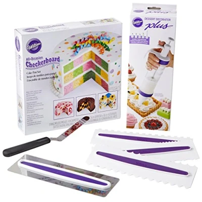 Afbeelding van Wilton 2109 3821 Schaakbord Cake Decorating Set, Overig, Diverse