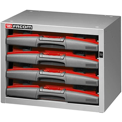Afbeelding van Facom Matrix lage kast met 4 uitneembare boxen F50000003