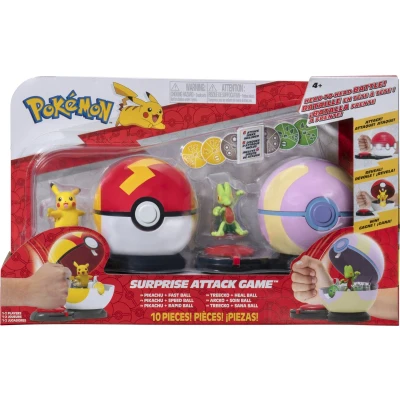 Afbeelding van Pokemon Surprise Attack Game Pikachu &amp; Treecko