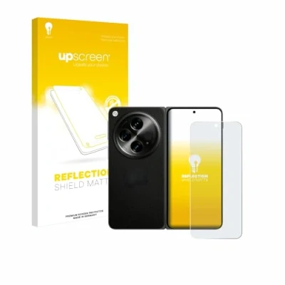 Afbeelding van upscreen Screenprotector voor OnePlus Open (case friendly) Folie Beschermfolie anti glare matte