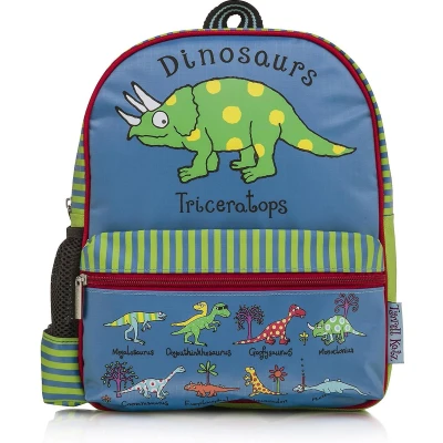 Afbeelding van Dino&#039;s Dinosaurussen kleuter kinder rugzak rugtas Tyrrell Katz