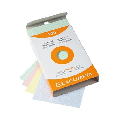 Afbeelding van Exacompta Index Kaarten 4X6 Inch 100Pk