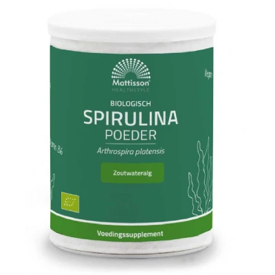 Afbeelding van Mattisson Biologisch Spirulina Poeder (125 gr)