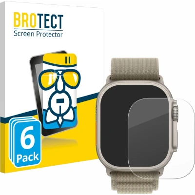 Afbeelding van BROTECT AirGlass kogelwerende glasfolie, Smartwatch beschermfolie, Transparant